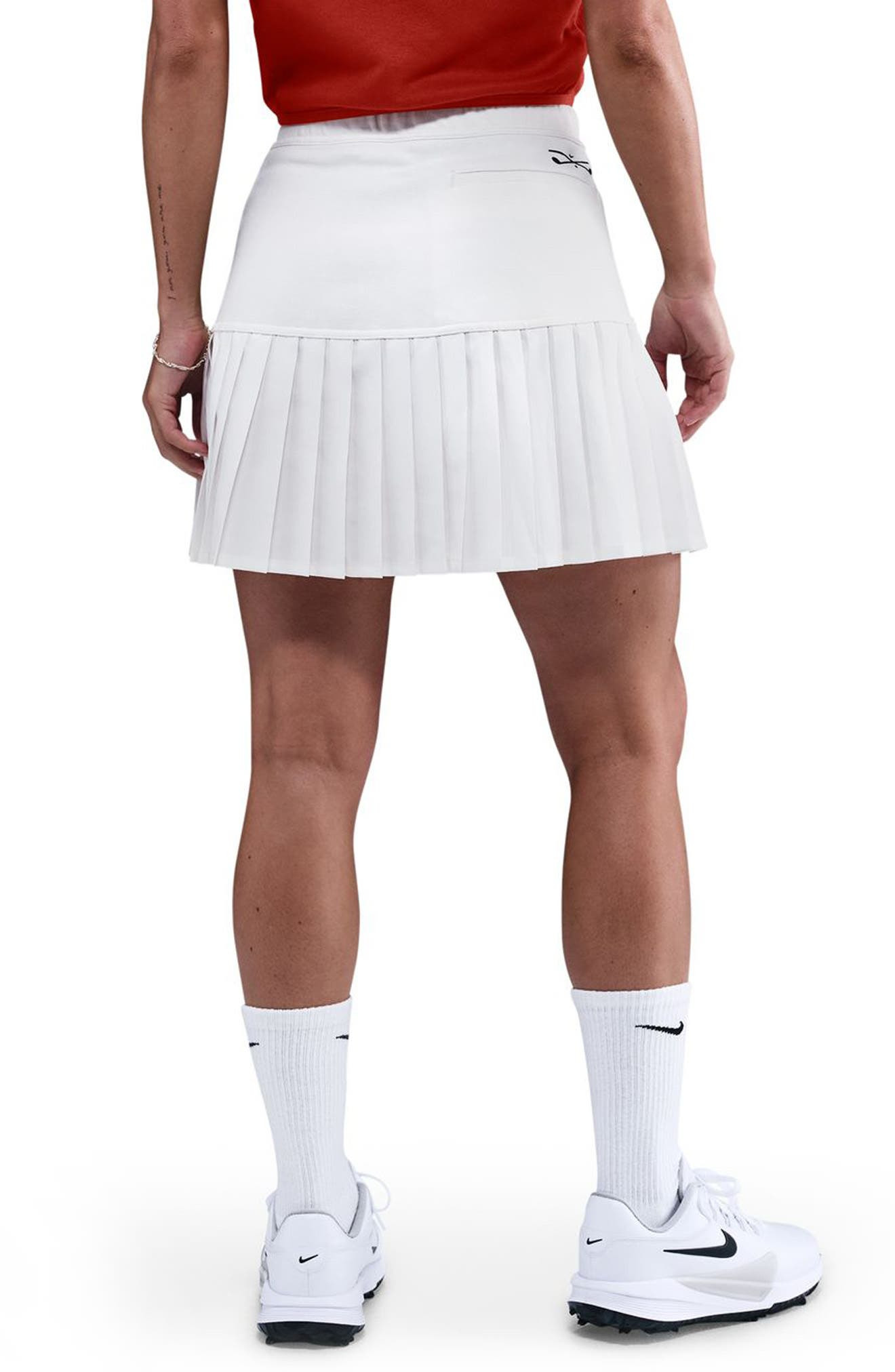 Nike Pleated Dri-FIT Golf Skirt in Sail/black at Nordstrom - 2