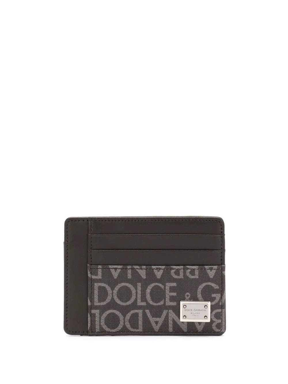 coated jacquard card holder - 1