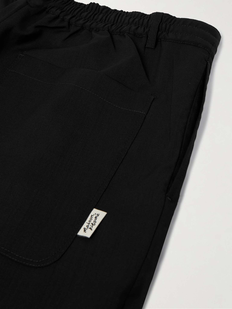 Tapered Pleated Wool Trousers 5
