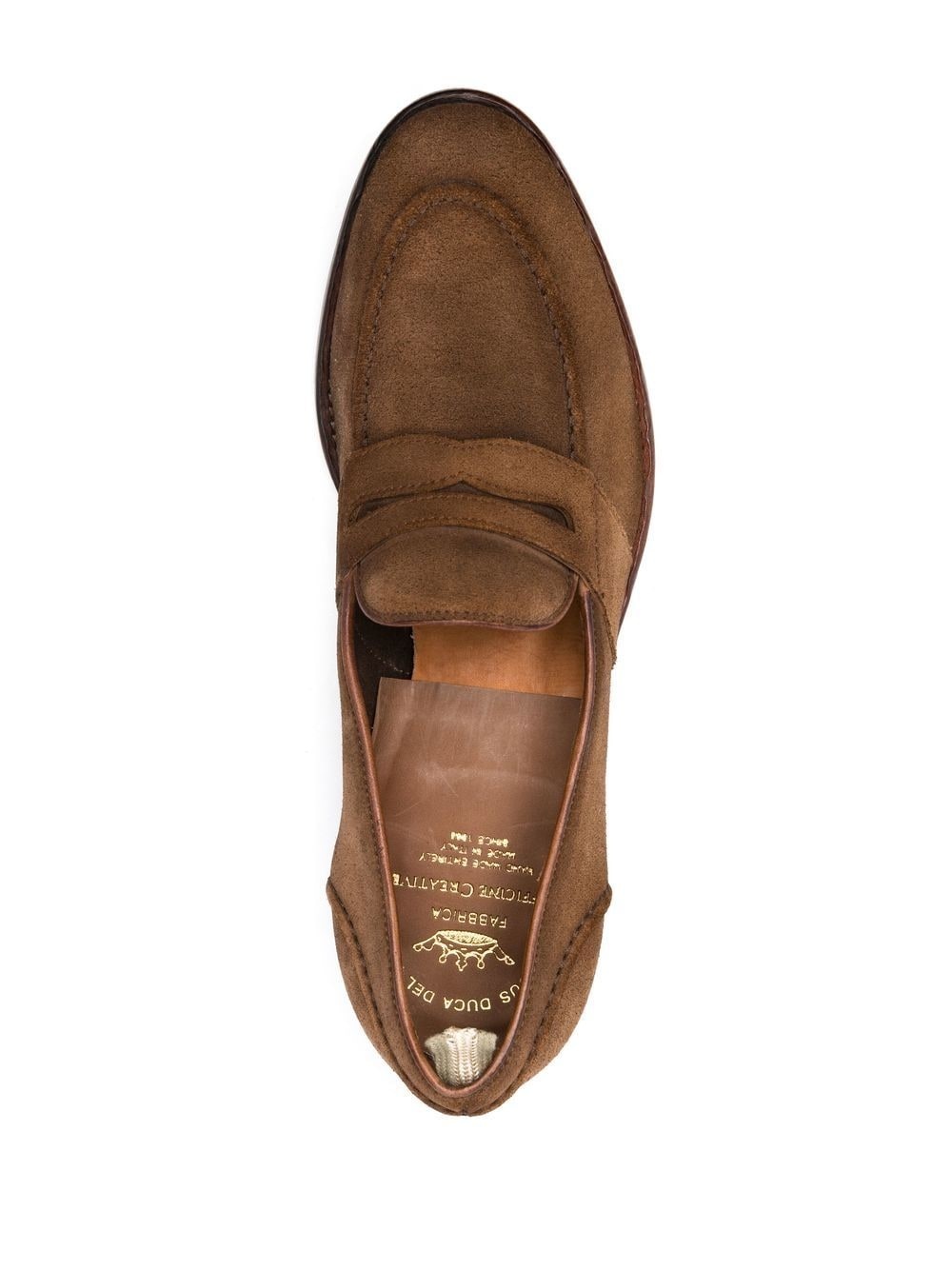 Temple suede Penny loafers - 4