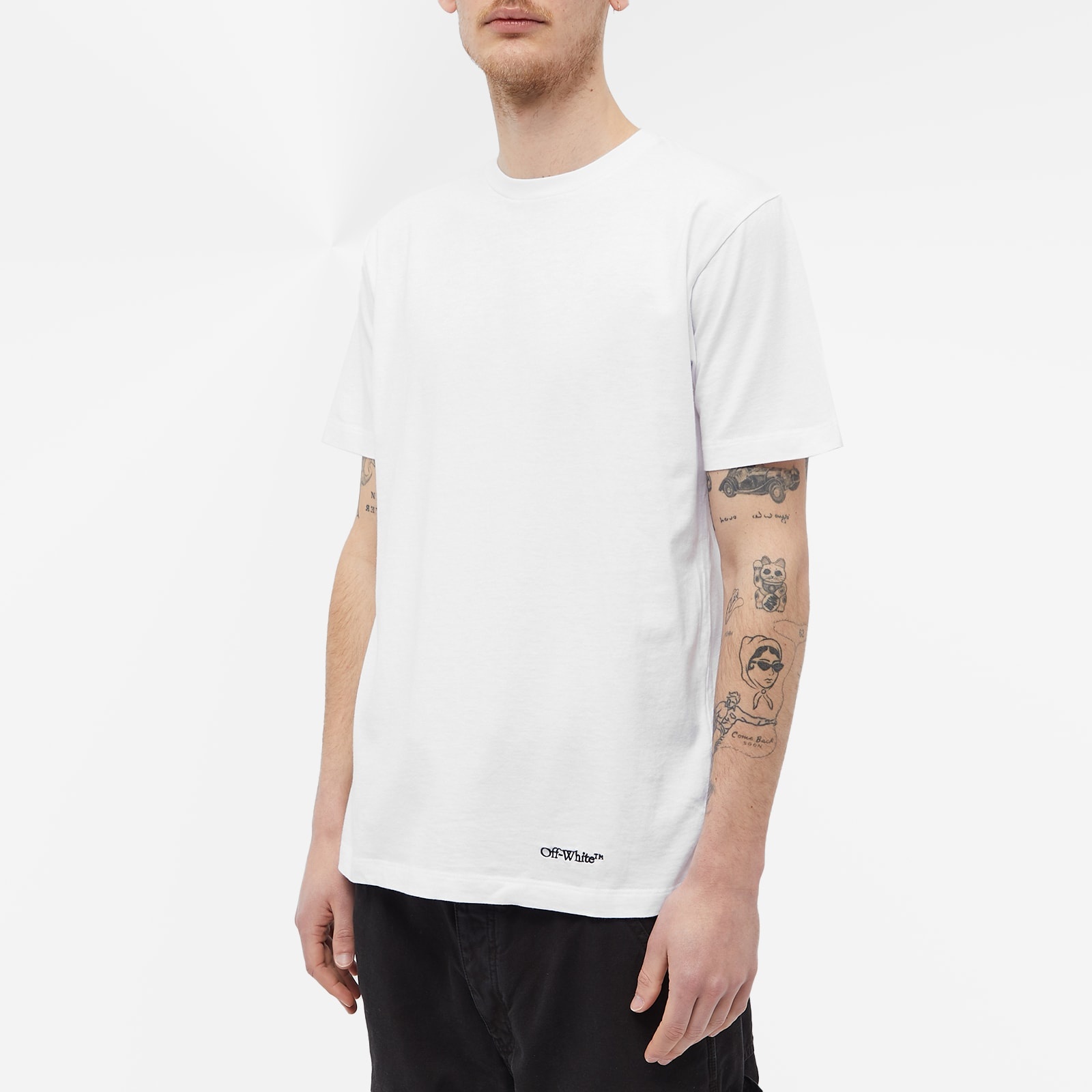 Off-White Off-White Scribble Diag Slim T-Shirt | endclothing