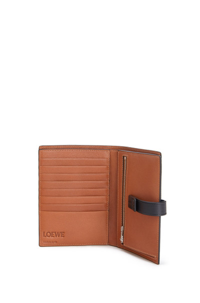 Loewe Medium Vertical Wallet in soft grained calfskin outlook