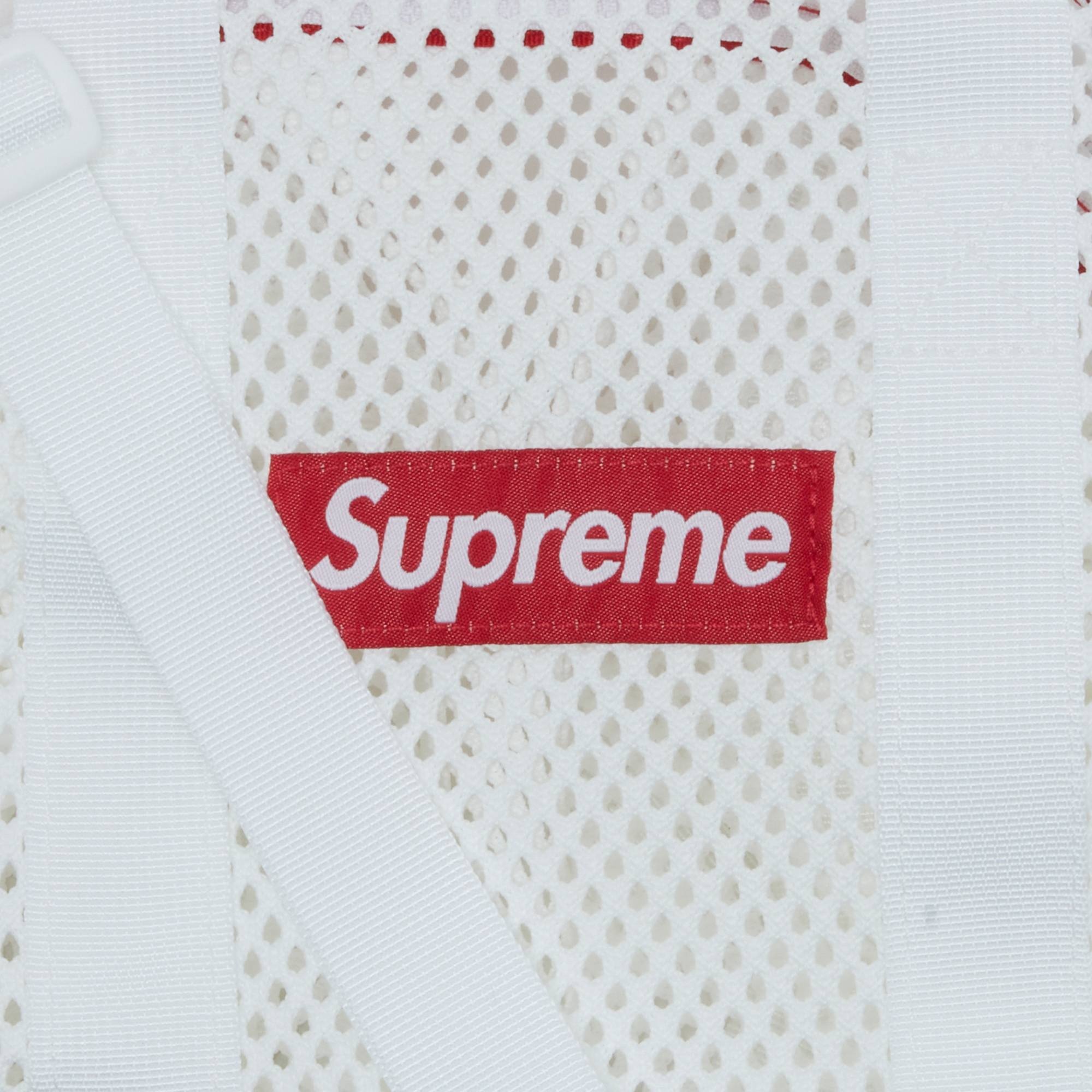 Supreme Mesh Mini Duffle Bag 'White' - 3
