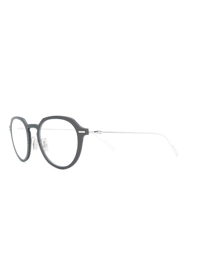 Dior Disappear01 round-frame glasses outlook