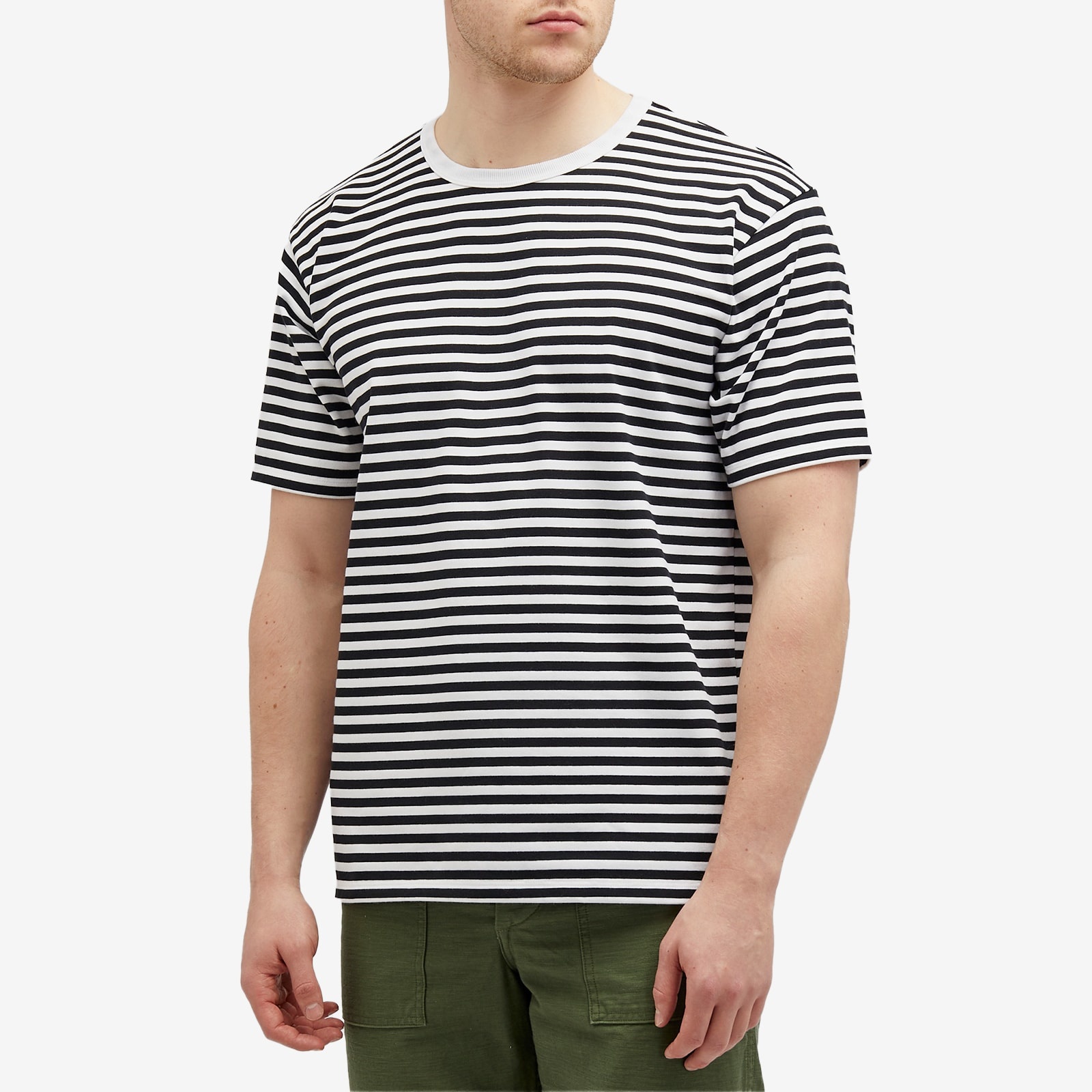 Nanamica COOLMAX Striped T-Shirt - 2