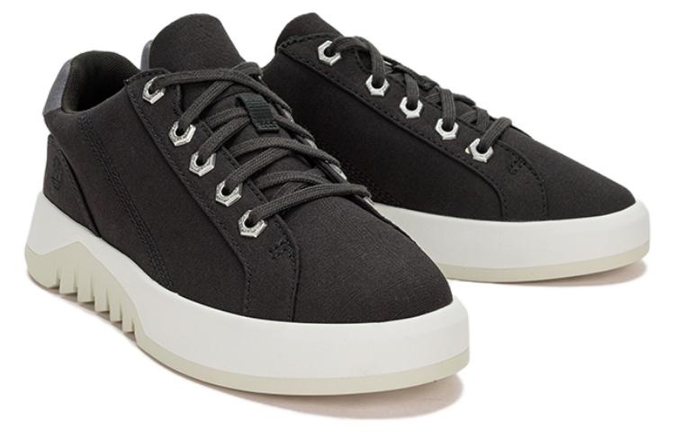 (WMNS) Timberland Supaway Canvas Trainers 'Black Canvas' A5P49 - 3