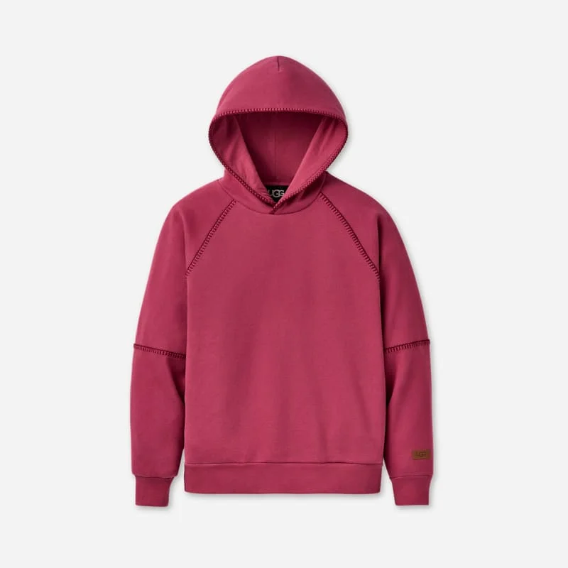 ® Women's Classic Hoodie Cotton Blend/Recycled Materials in Strawberry - 1
