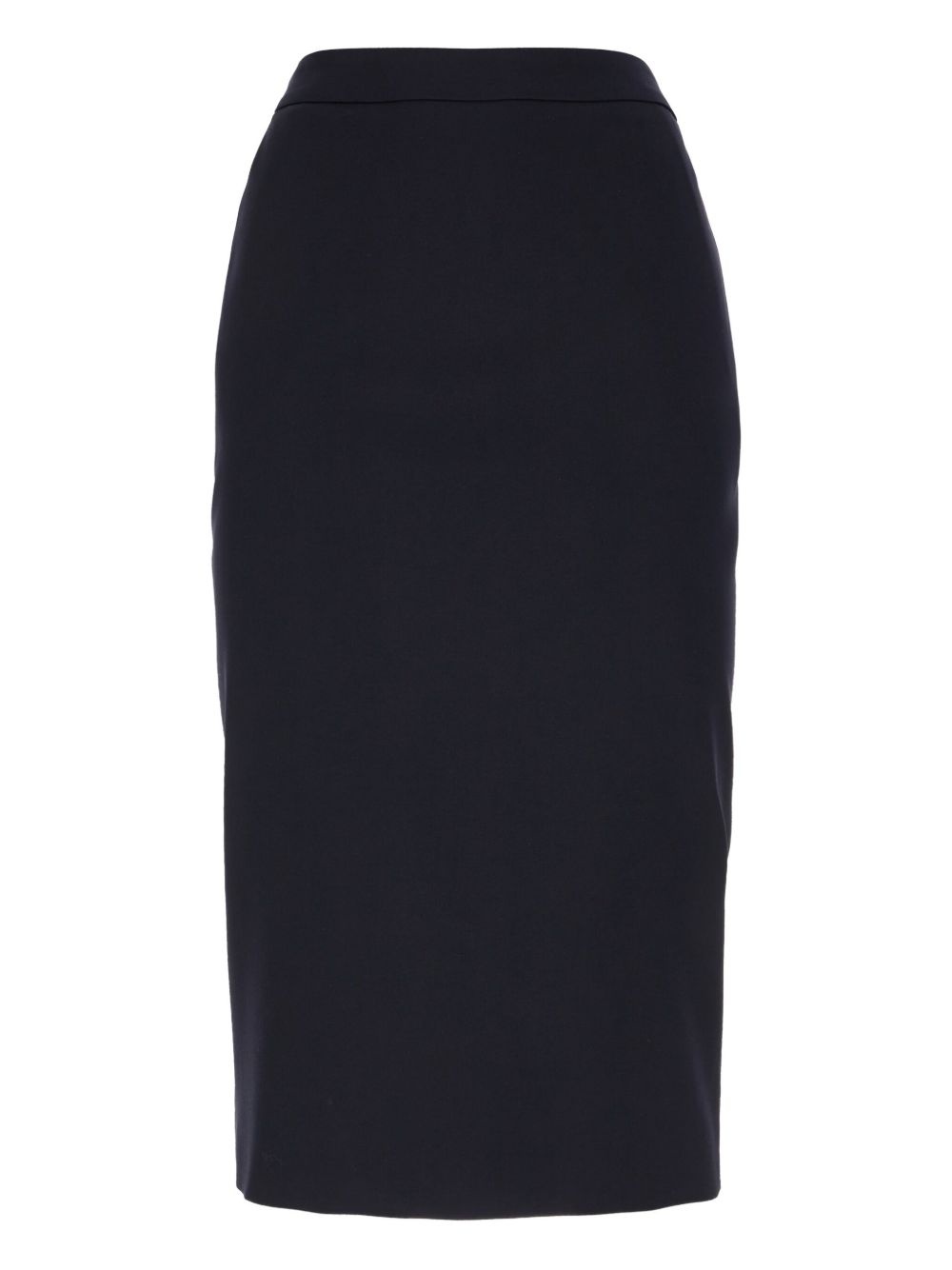 button-front pencil skirt - 2