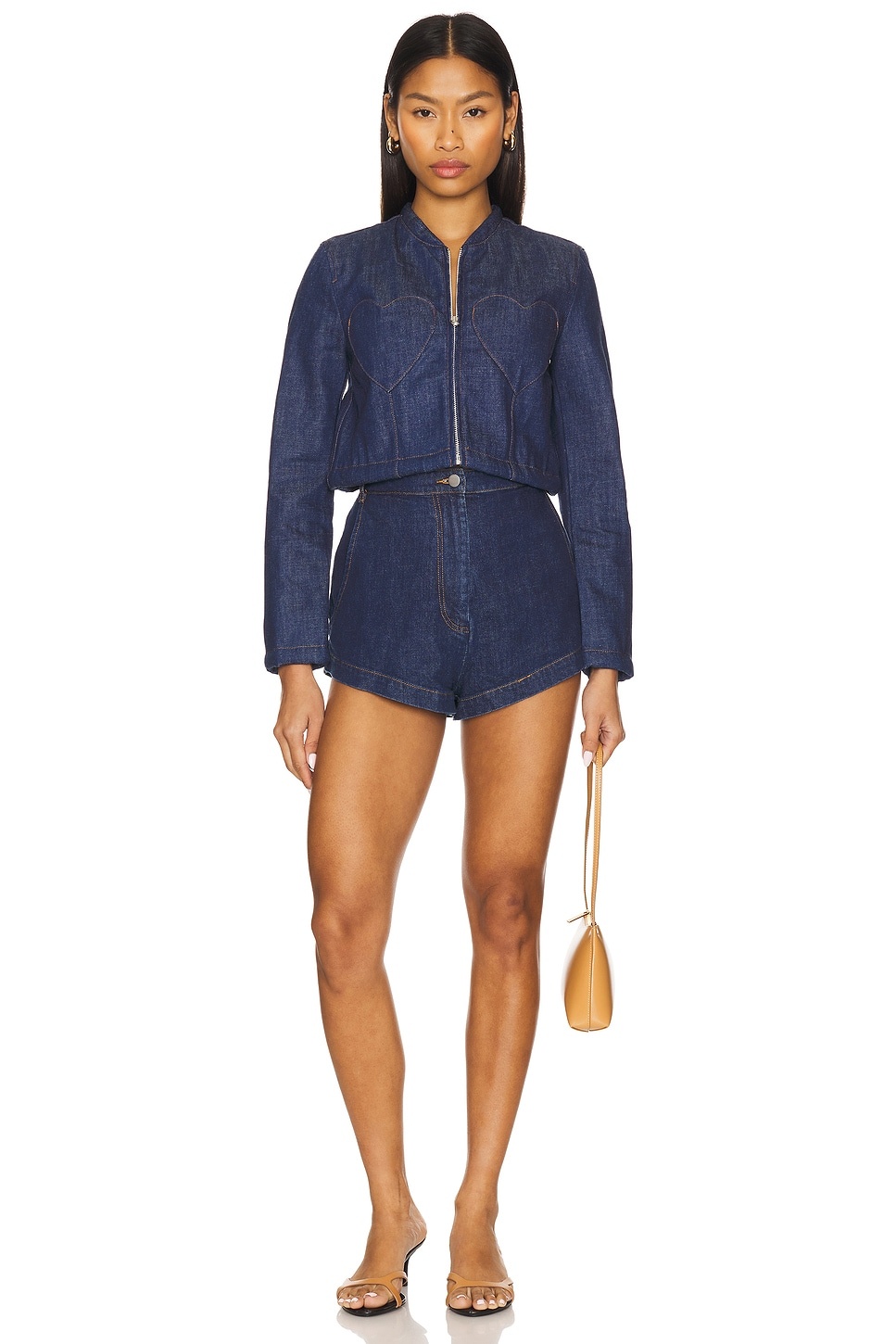 Double Heart Denim Jacket - 4