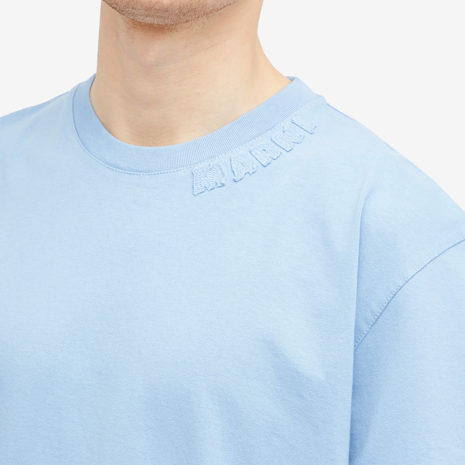 Marni Neck Logo T-Shirt - 5