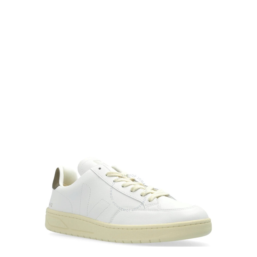 Veja V-12 Stitch Leather Low-Top Sneakers - 2