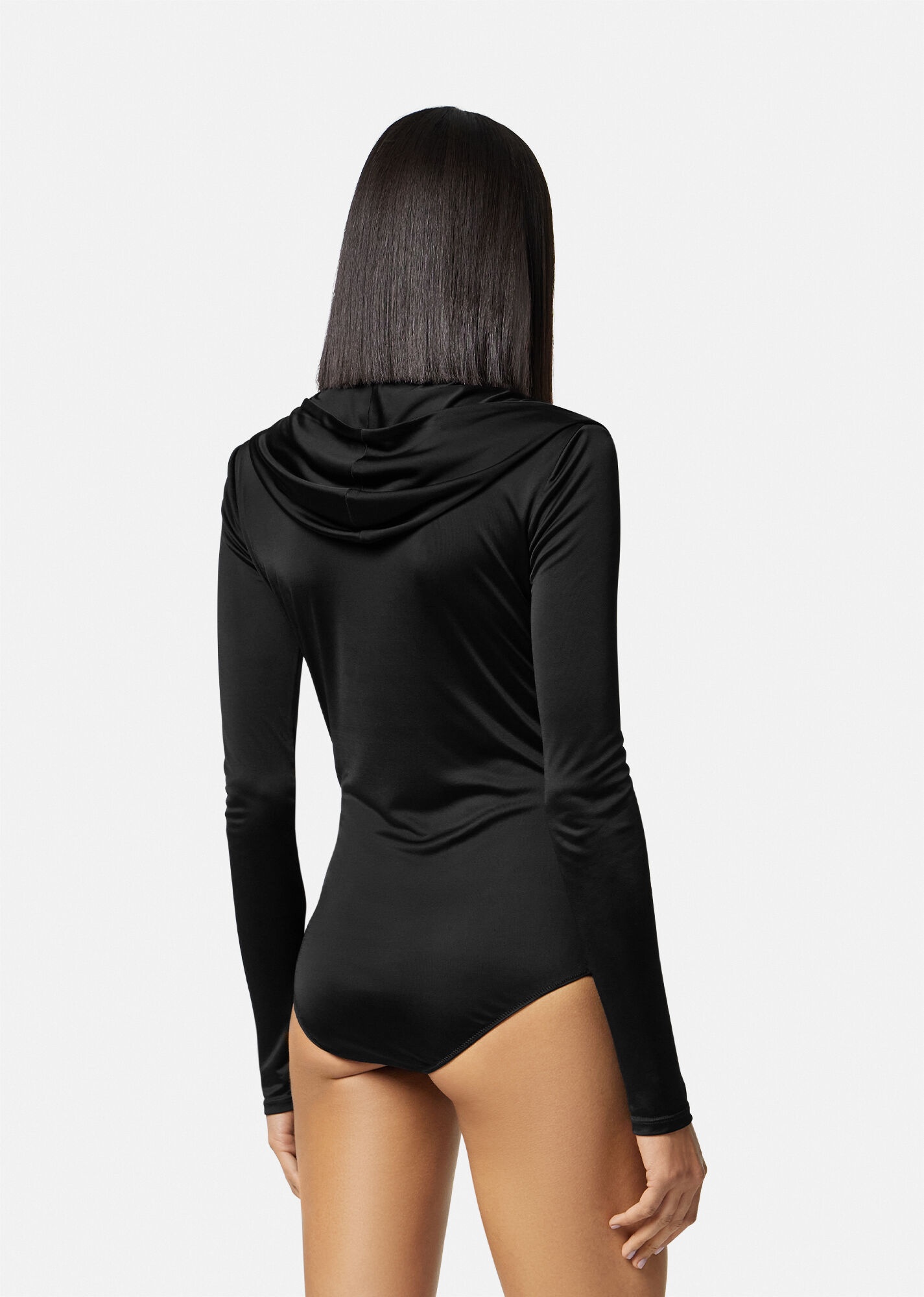 Cowl Hoodie Bodysuit - 4