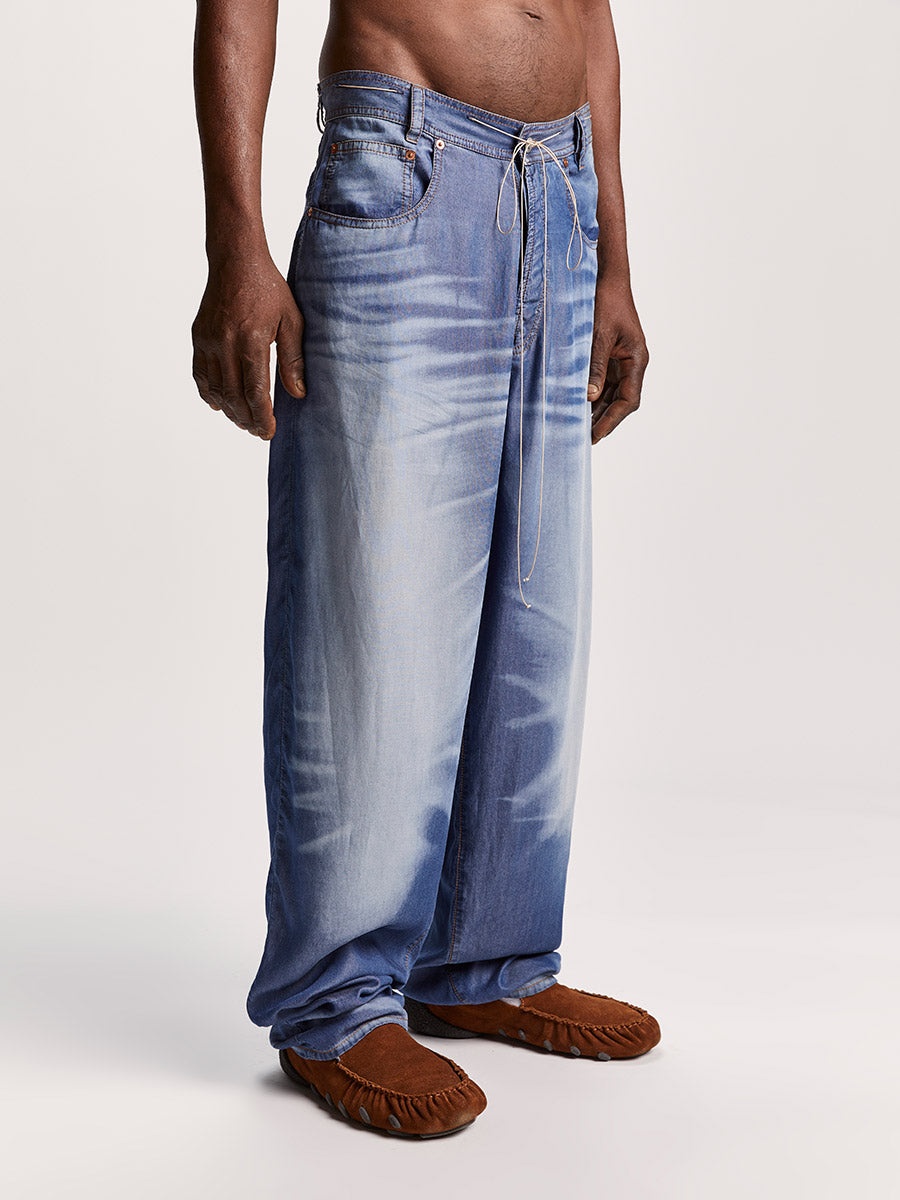 Officina Pijama Pants Indigo - 3