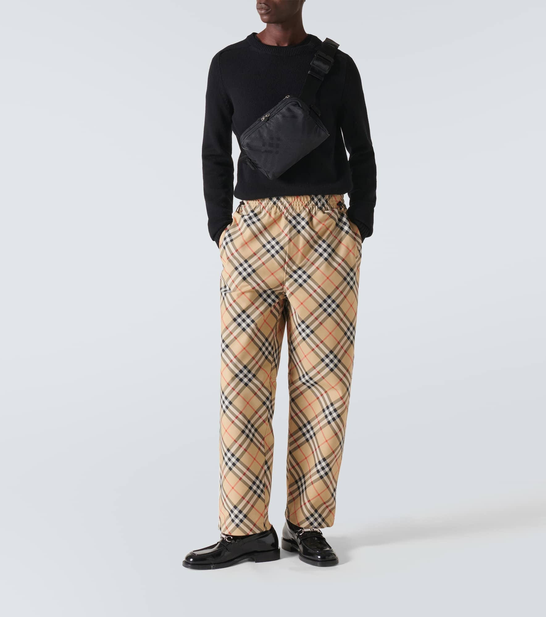 Checked track pants - 2