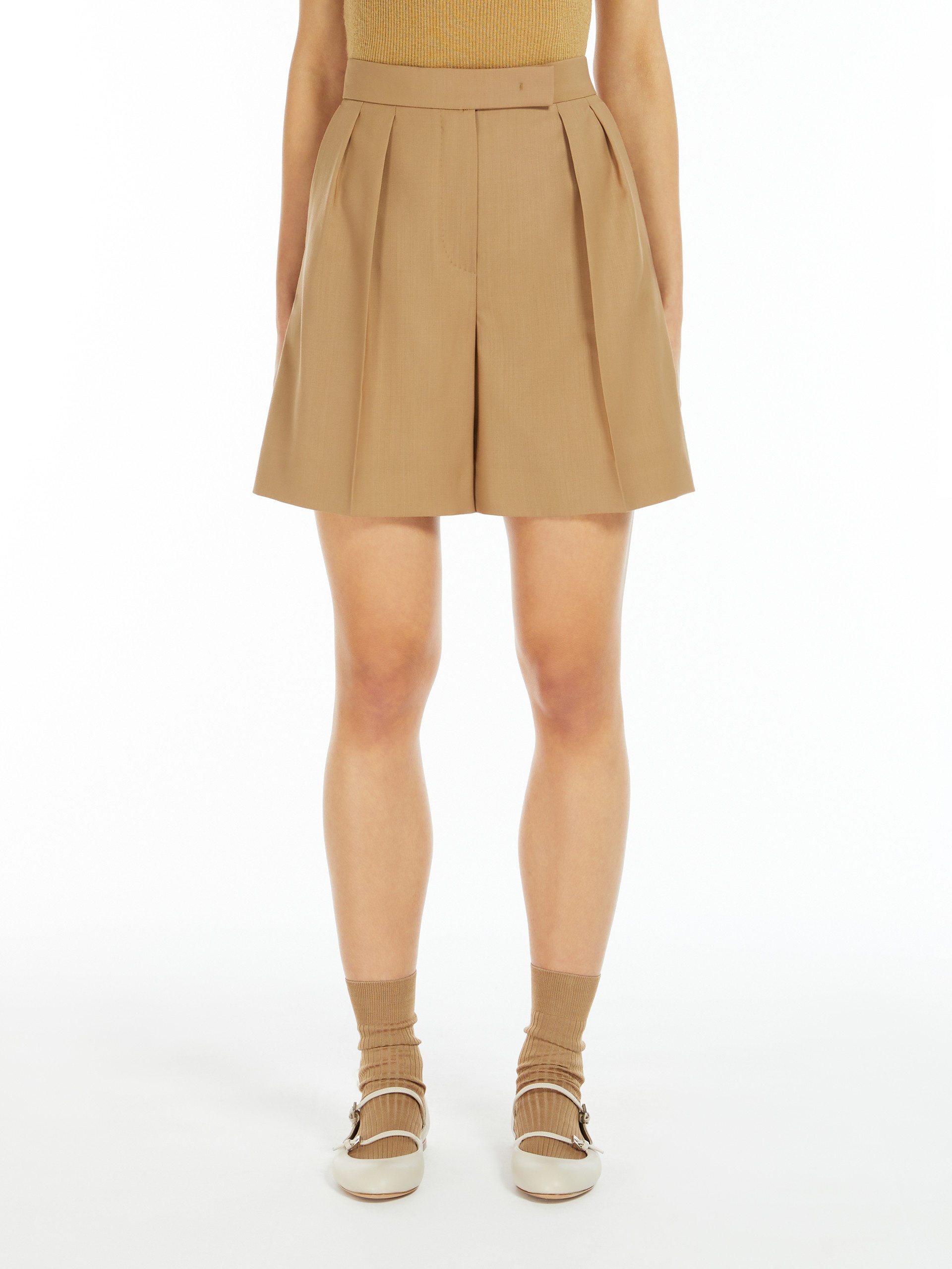 JESSICA Wool shorts - 3