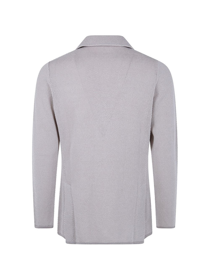 LARDINI texture blazer outlook