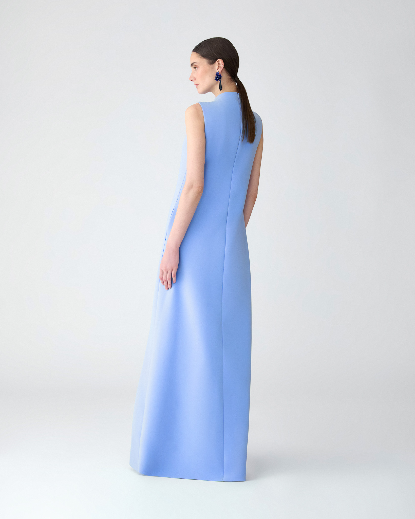 Box Pleat Gown - 3