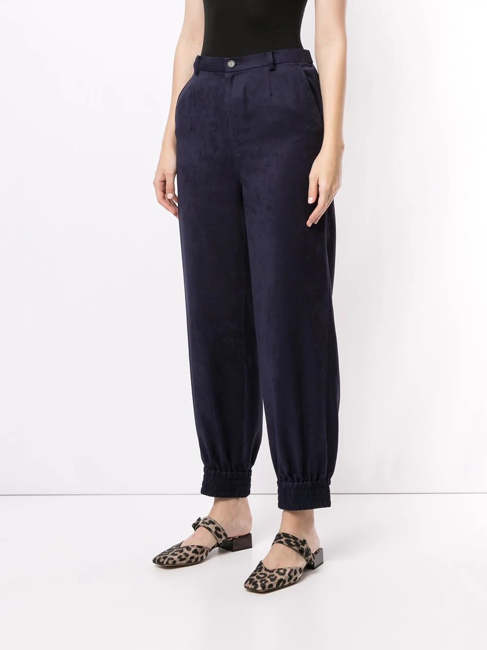 tapered leg trousers - 3