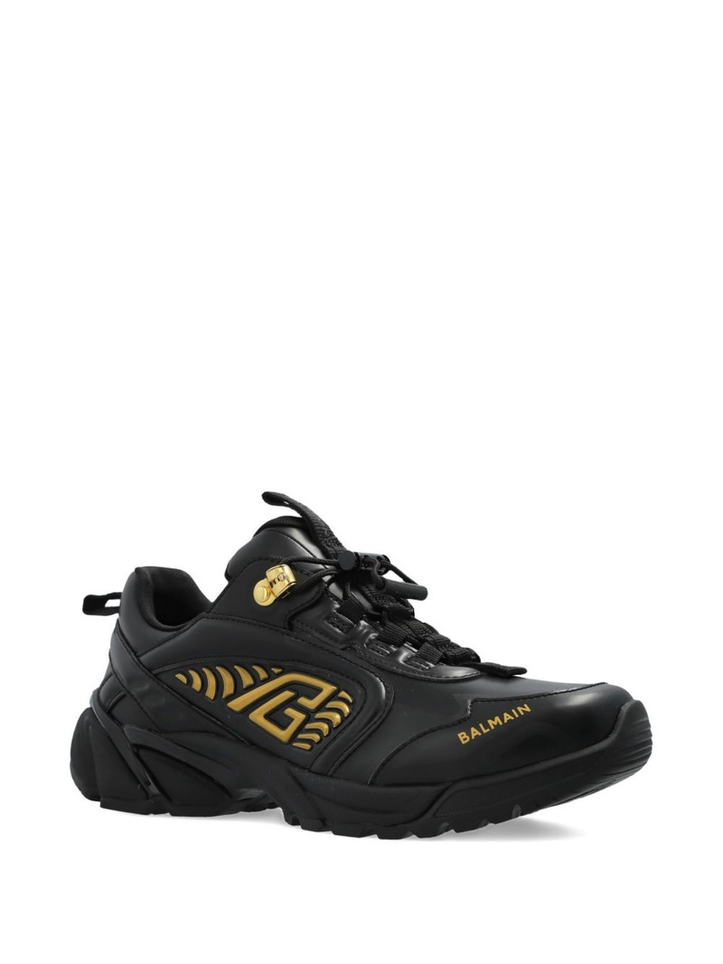 Balmain Cosmic Dust logo-detail sneakers outlook