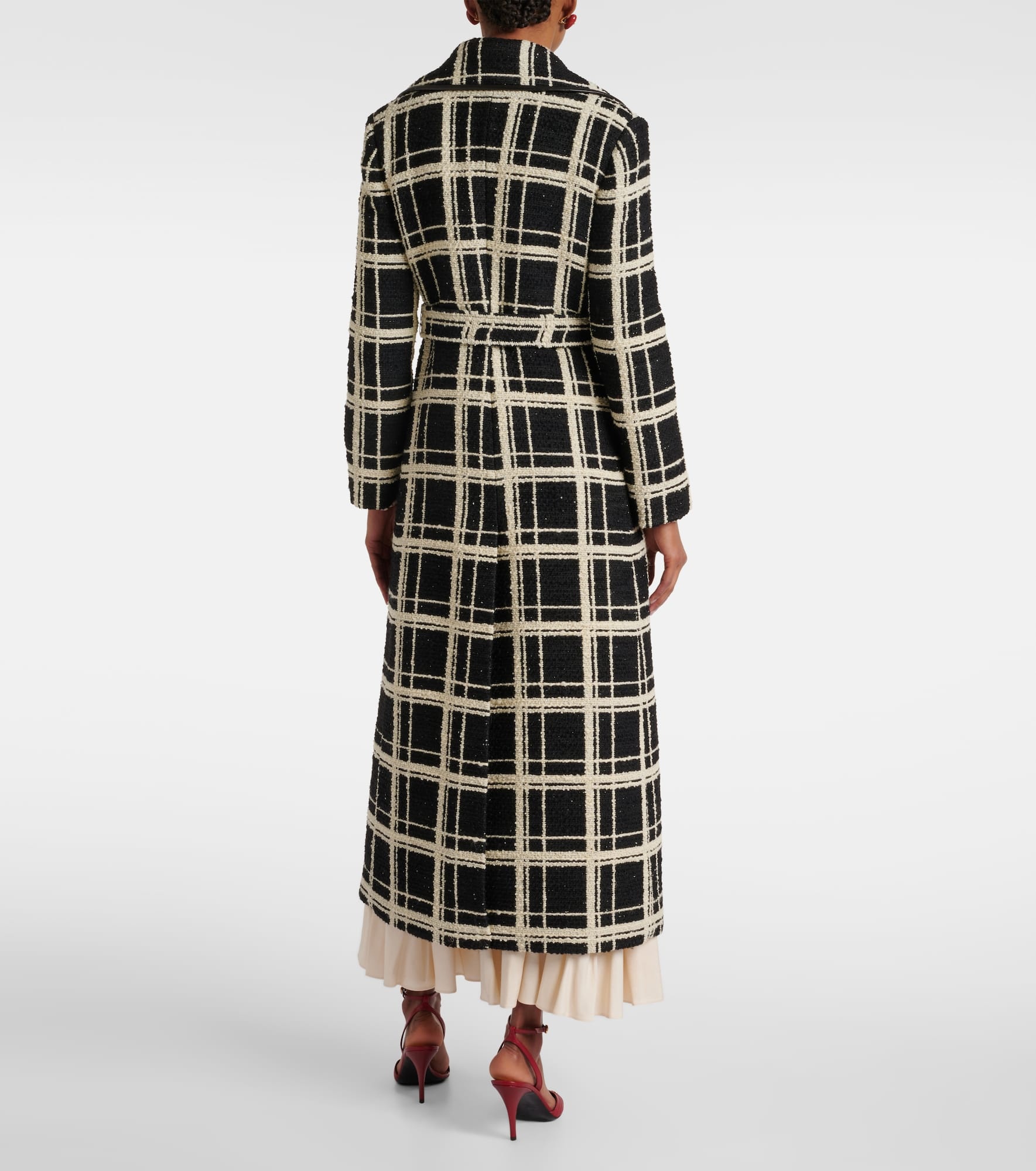 Mossi wool-blend tweed coat - 3