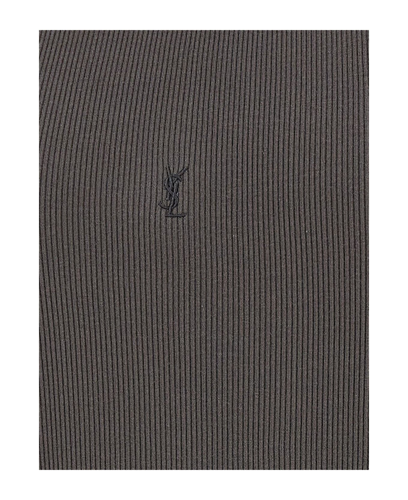 Cassandre Logo Embroidered Tank Top - 4
