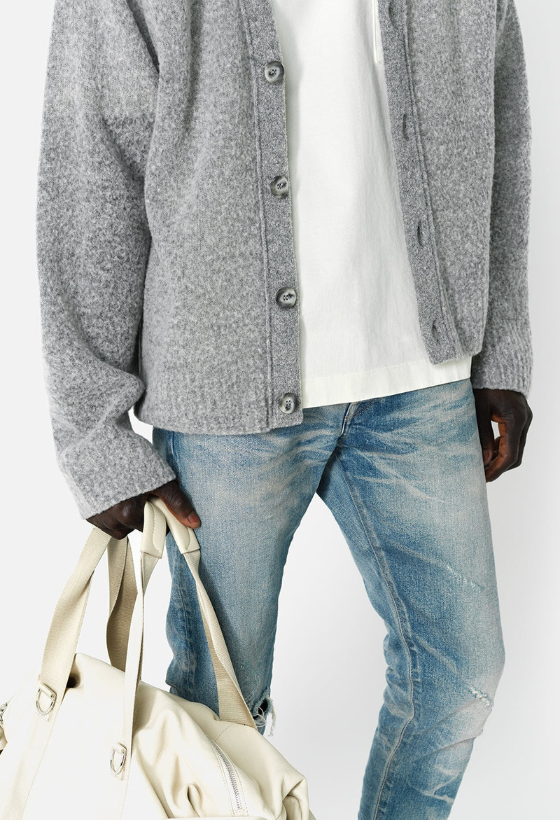 WOOL POWDER KNIT CARDIGAN 6