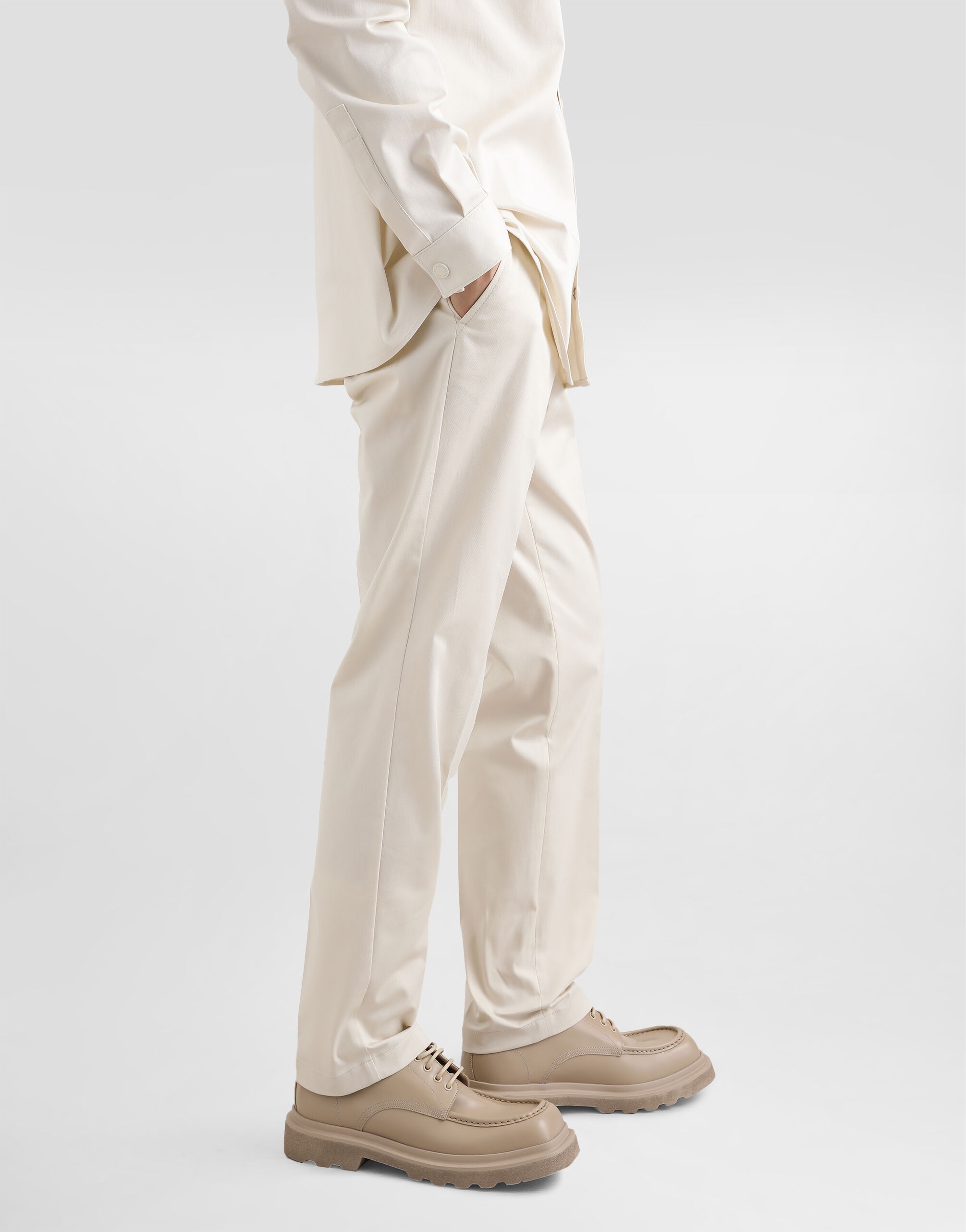 Tailored cotton pants - 4