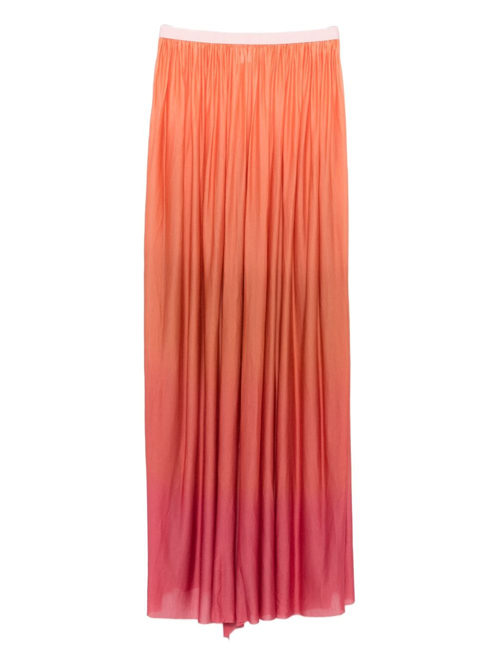 pleated ombre skirt - 2