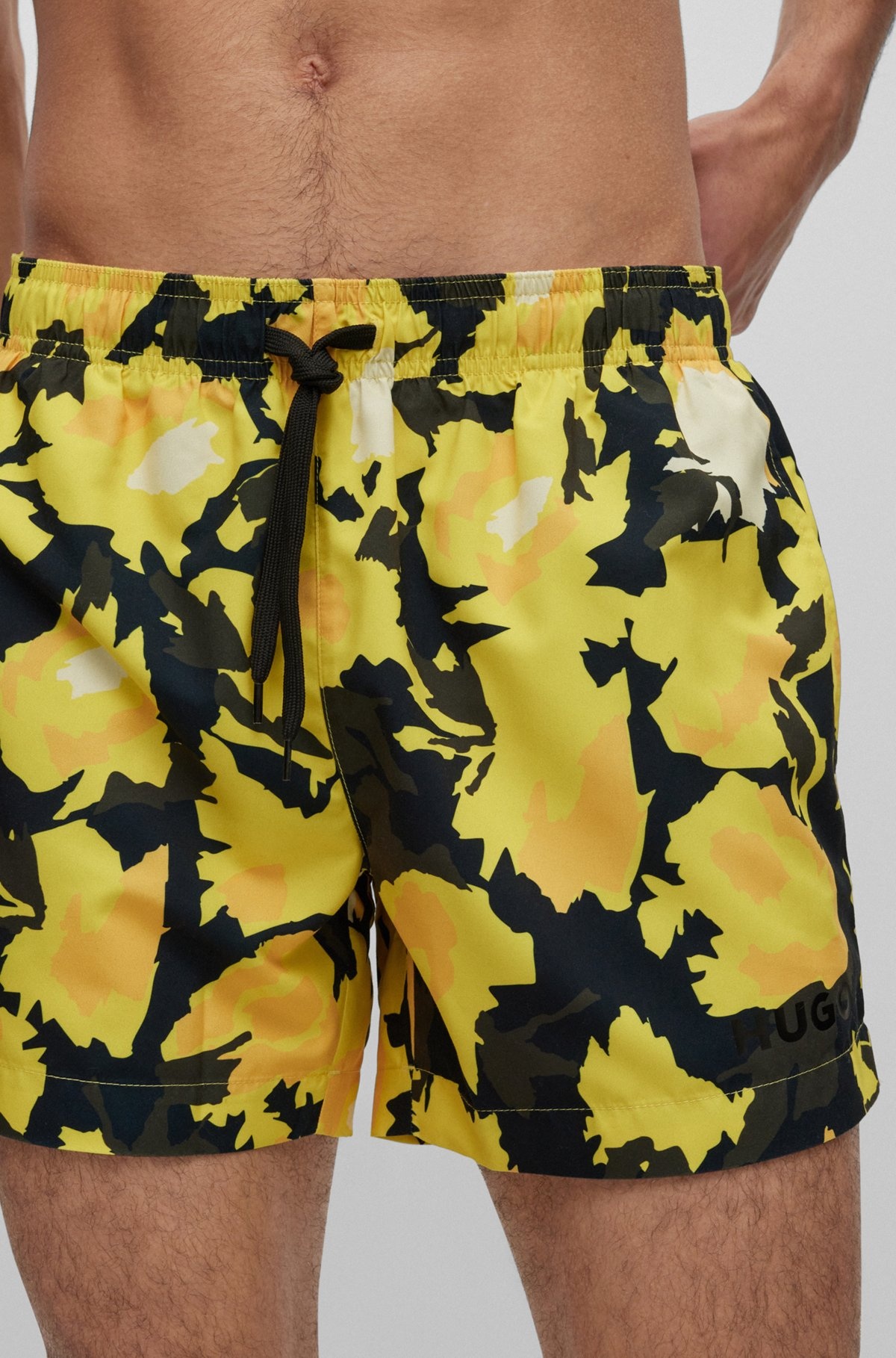 QUICK-DRY PRINTED SWIM SHORTS - 3
