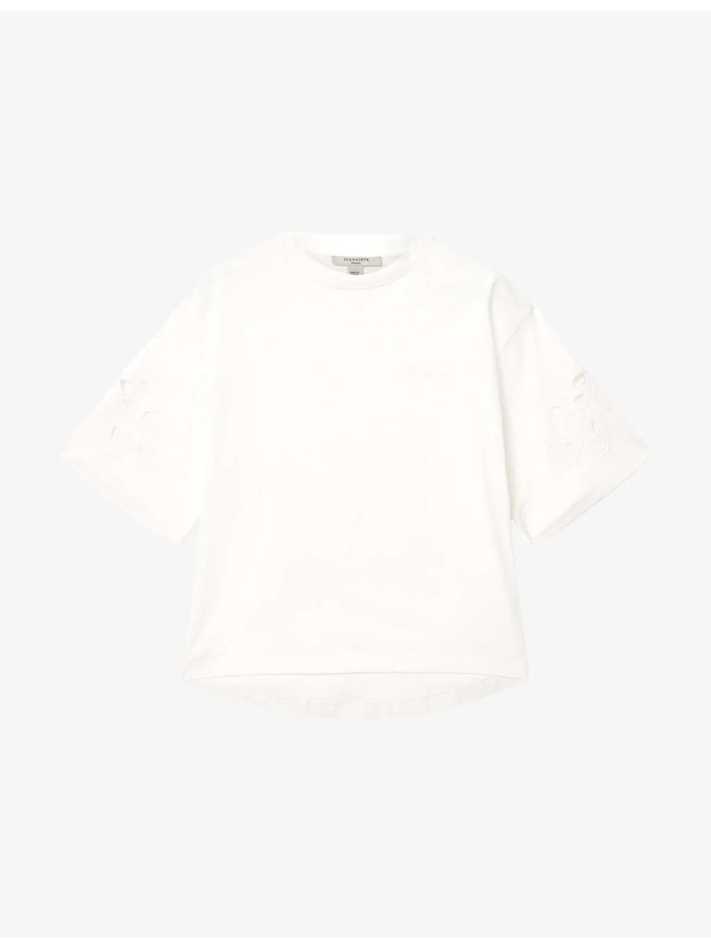 Lola Embroidered Cotton-Jersey T-Shirt - 1