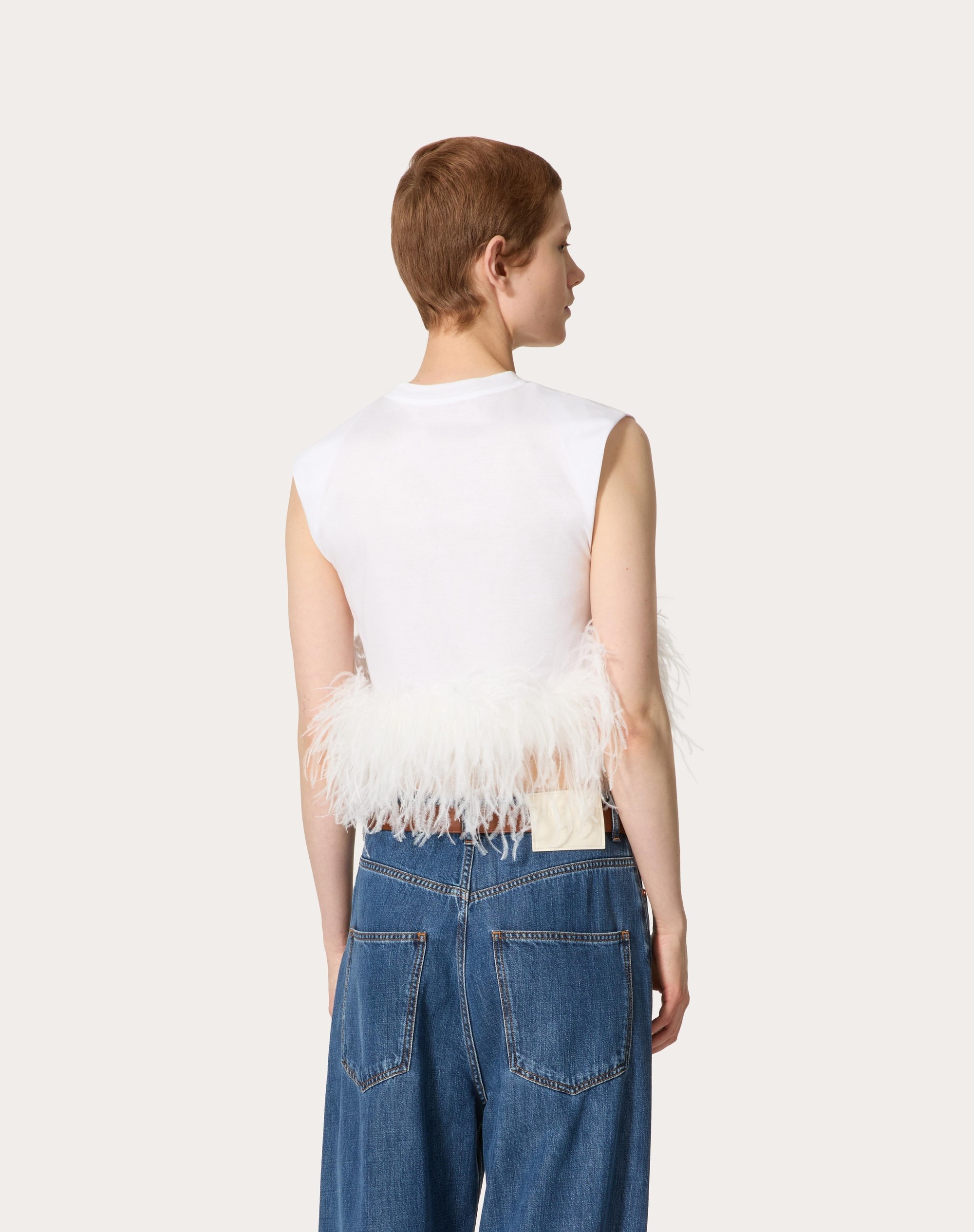 COTTON JERSEY TOP - 4