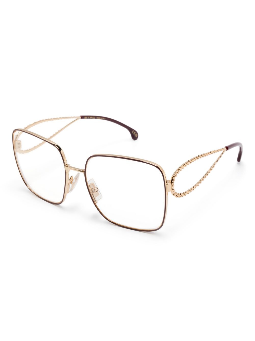 square-frame glasses - 2