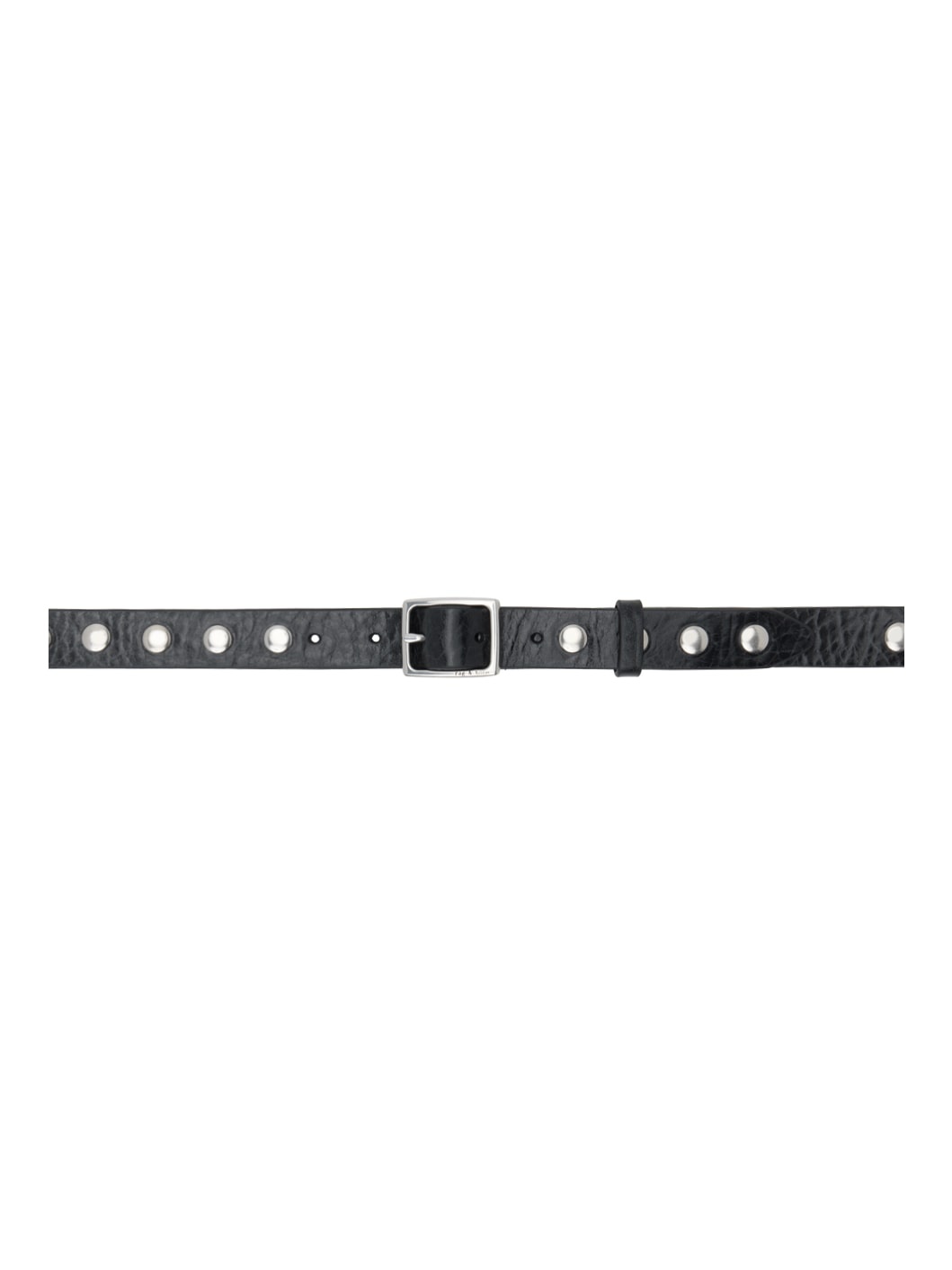 Black Studded Baby Boyfriend Belt - 1