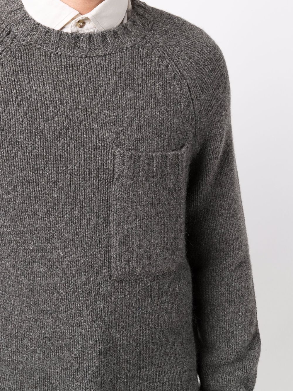 chest-pocket jumper - 5