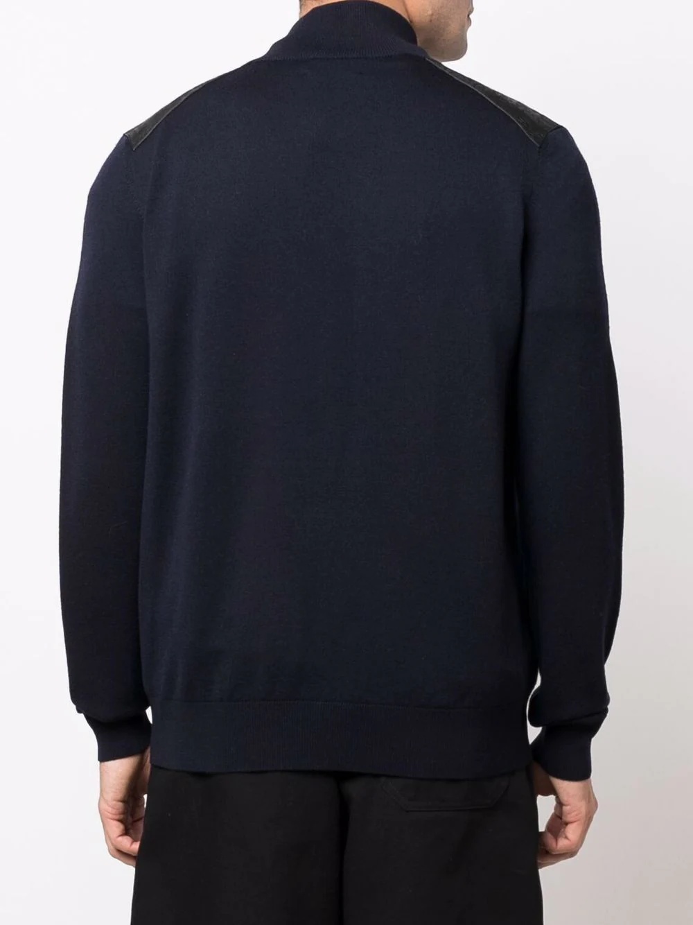 half-zip high-neck sweater - 4