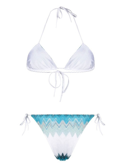 Missoni zig-zag triangle bikini outlook