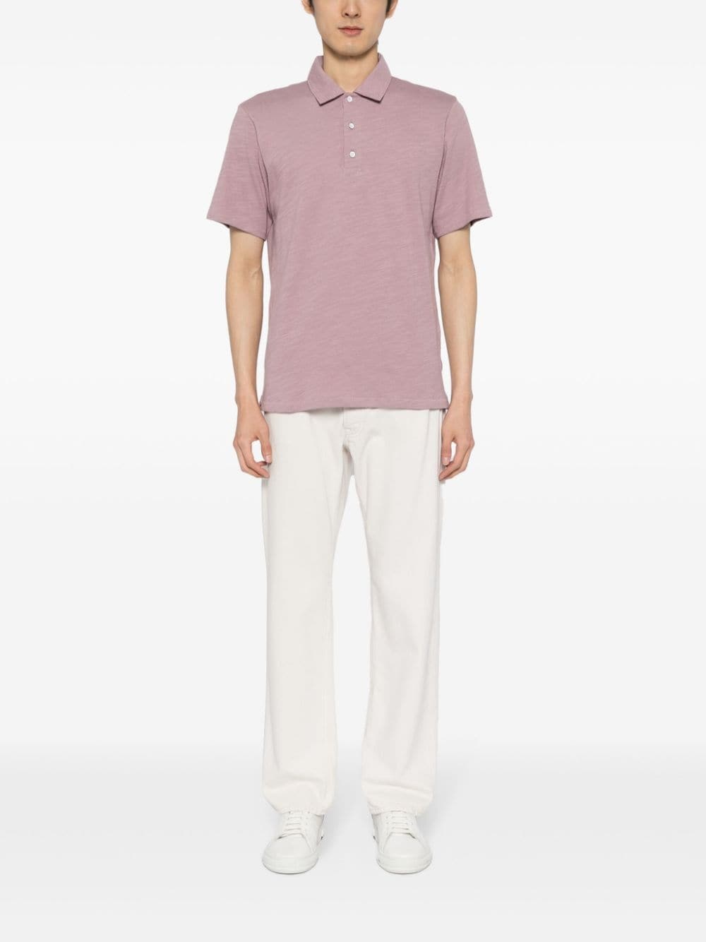 Classic Flame cotton polo shirt - 2