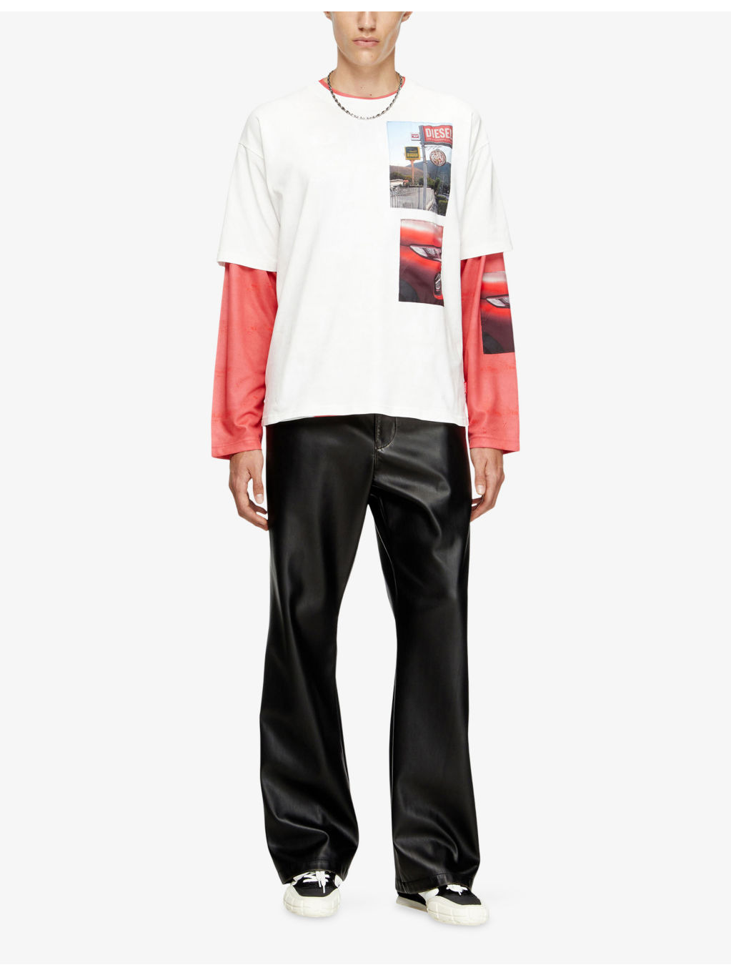 T-Boxt-T3 Graphic-Patch Cotton-Jersey T-Shirt - 2