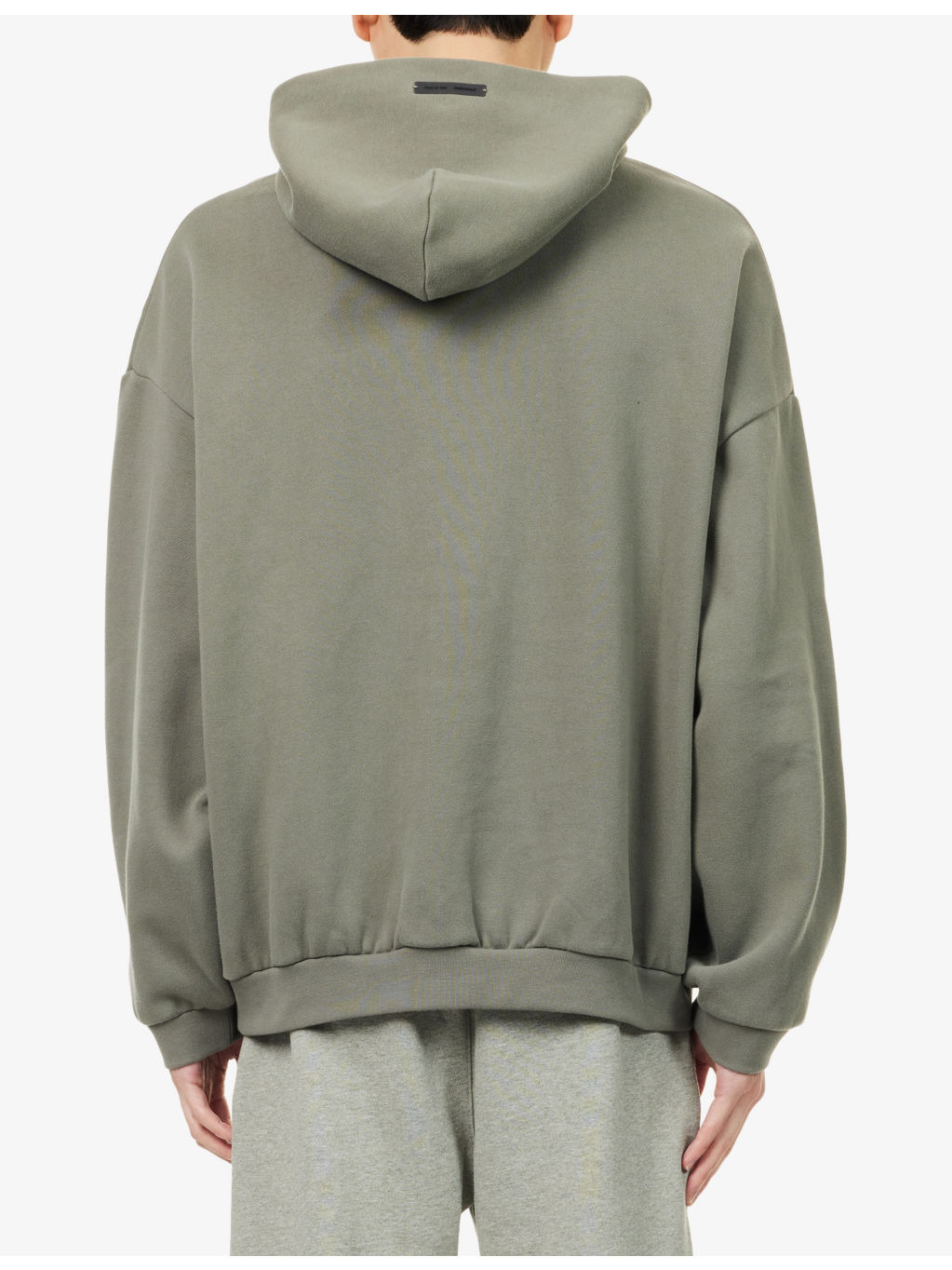 Brand-Patch Relaxed-Fit Cotton-Blend Hoodie - 4