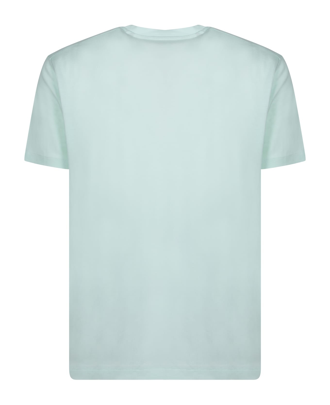 Sea Green Lyocell Blend T-shirt - 2