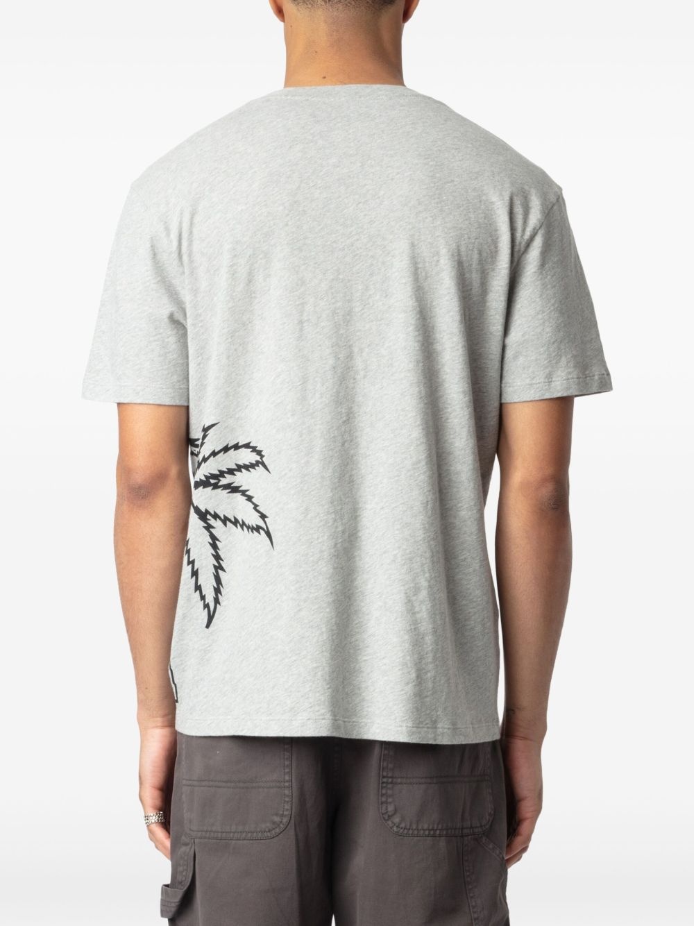 graphic-print organic-cotton t-shirt - 6