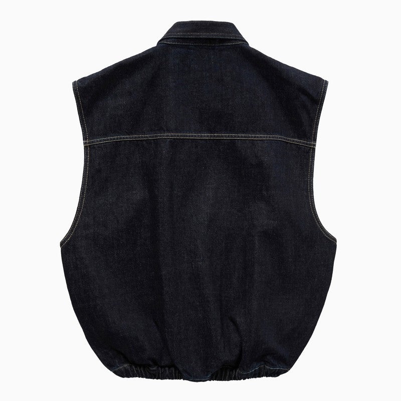 1989 STUDIO - 1989 STUDIO Denim vest dark blue - 2