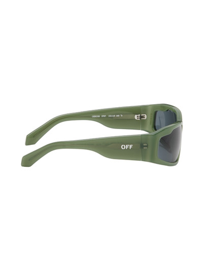 Off-White Green Kimball Sunglasses outlook