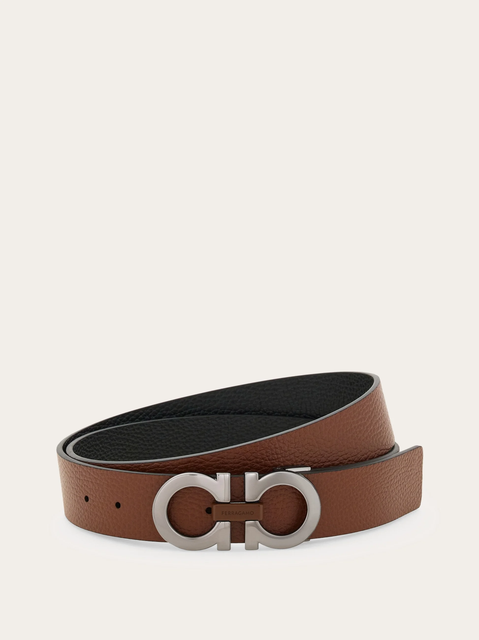 Gancini reversible and adjustable belt - 1