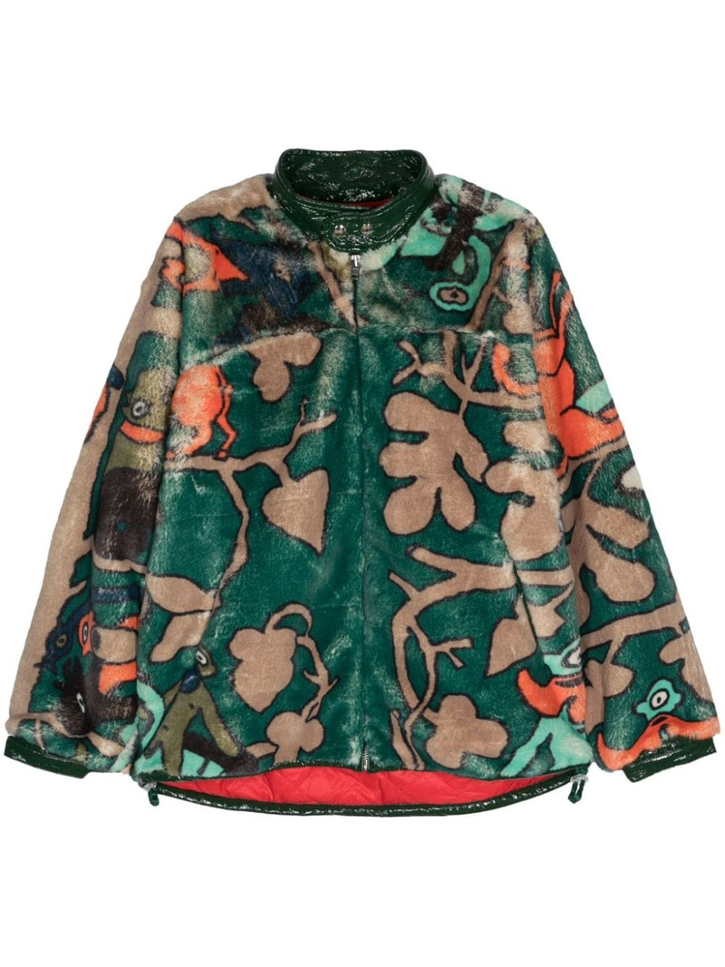 Sun graphic-print jacket 1