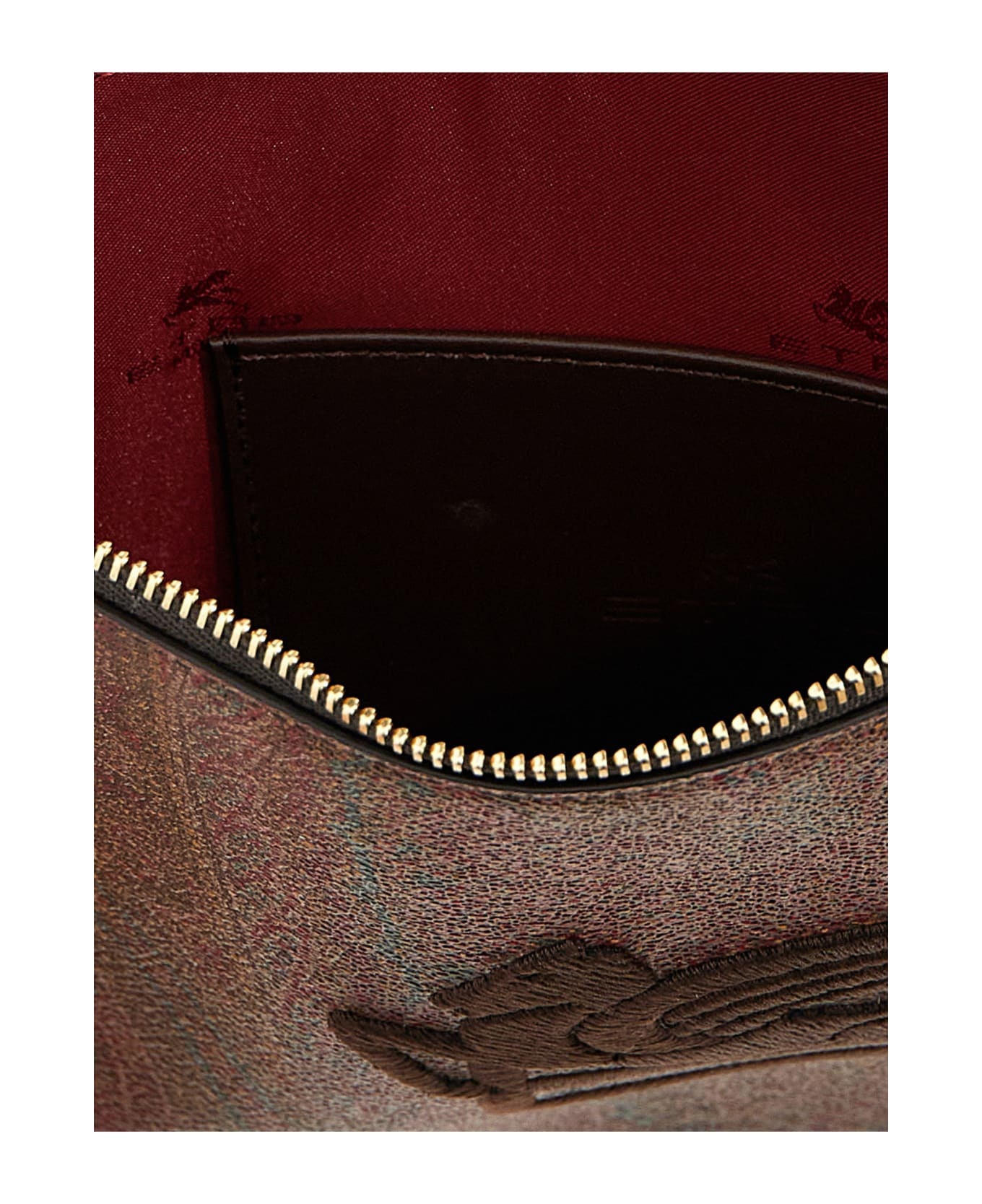 Medium 'paisley' Clutch Bag - 4