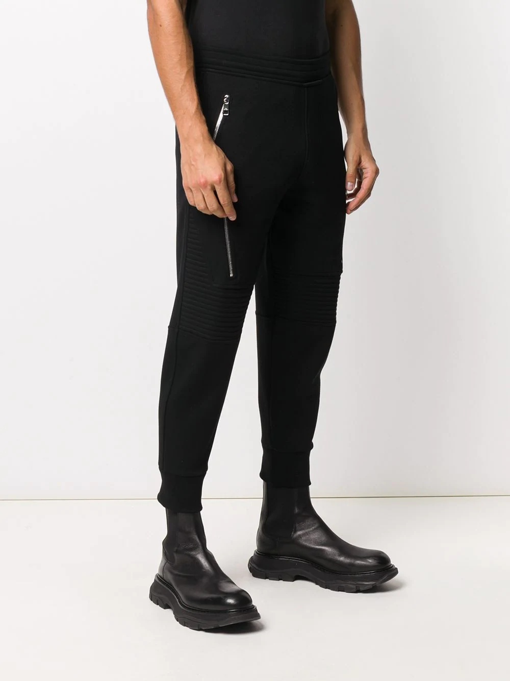 tapered track trousers - 3