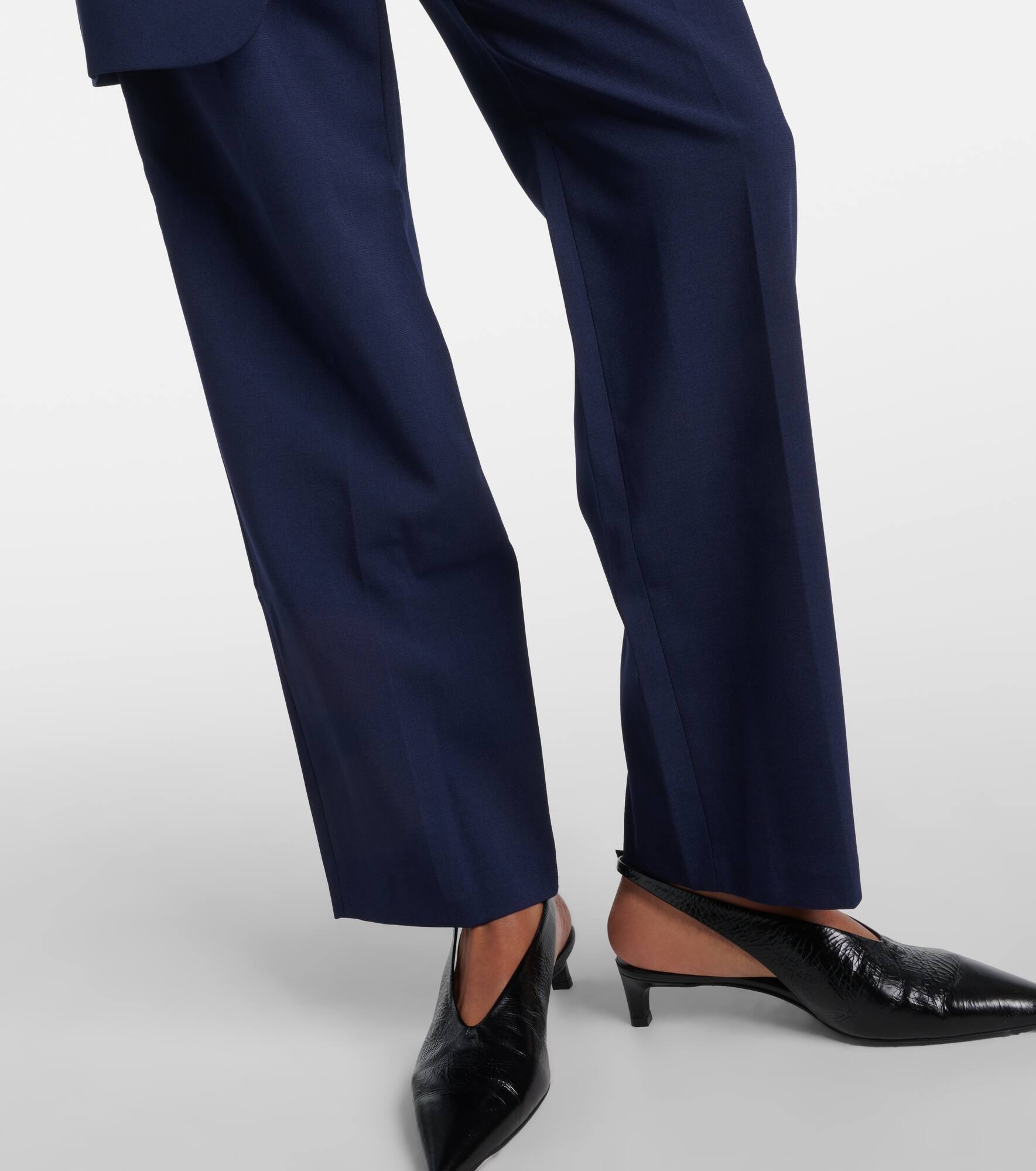 Bea high-rise straight pants - 5