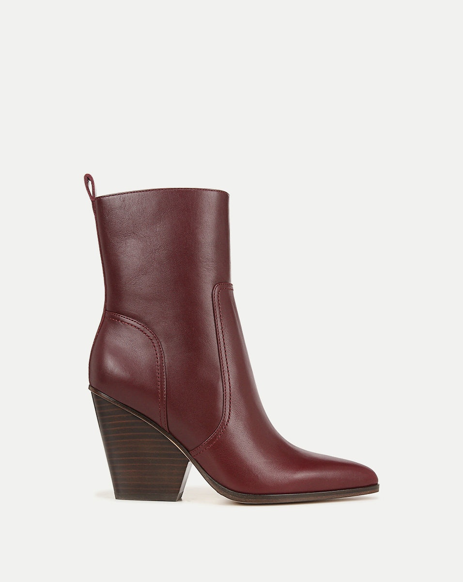 LOGAN LEATHER BOOTIE - 1