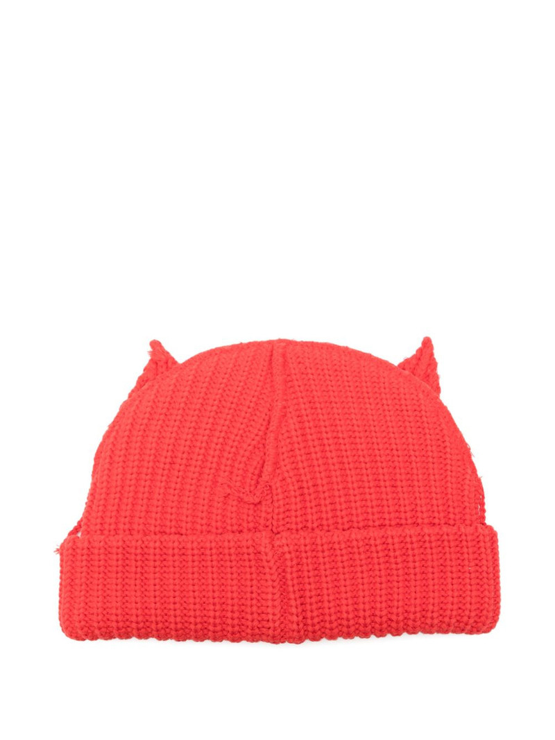 CHARLES JEFFREY LOVERBOY ears-detail beanie outlook